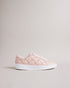 <P>Quilted Sneaker With Magnolia Studs</P>